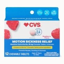 CVS Health Motion Sickness Relief Chewable Tablets