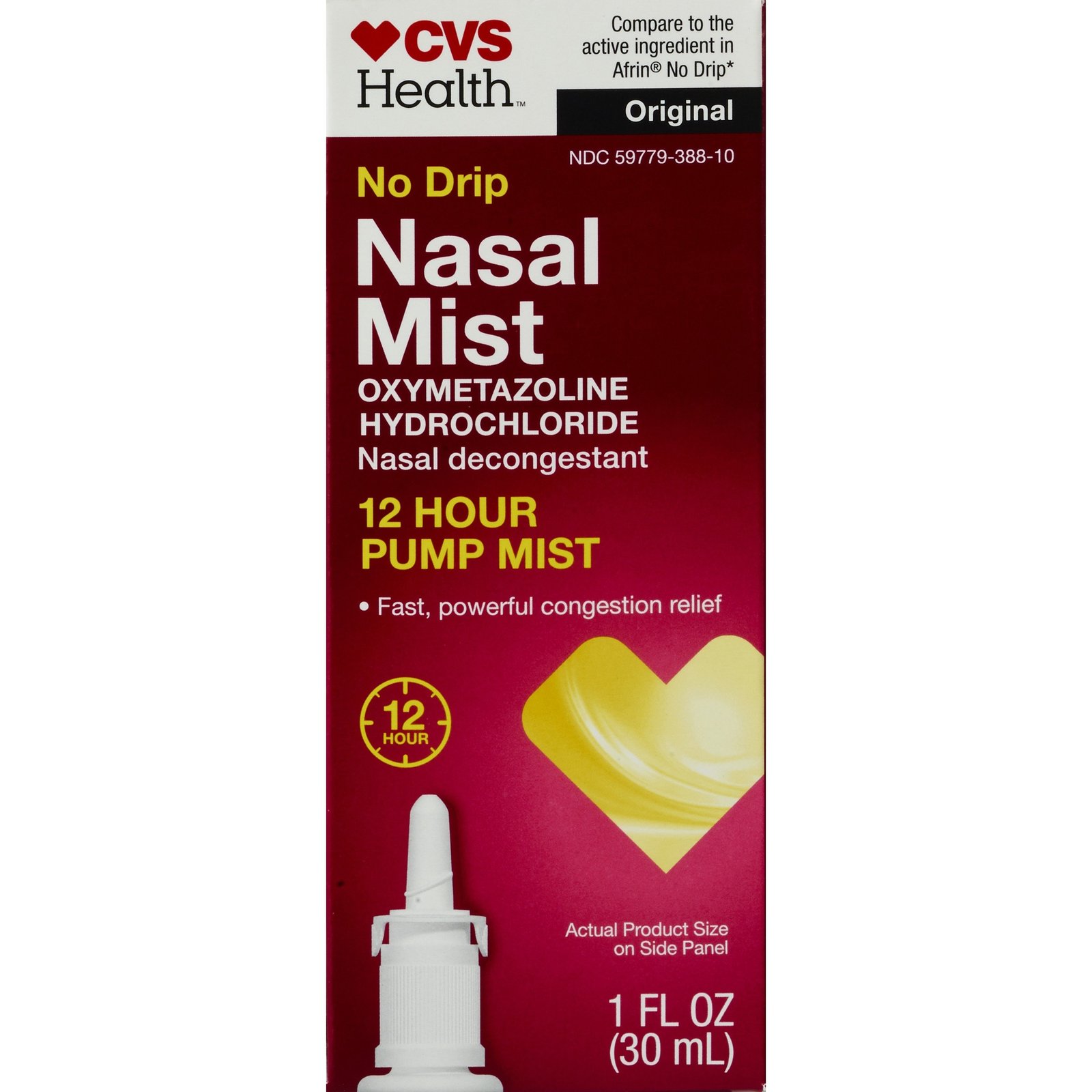 No Drip Nasal Mist Original / oxymetazoline hydrochloride / SPRAY