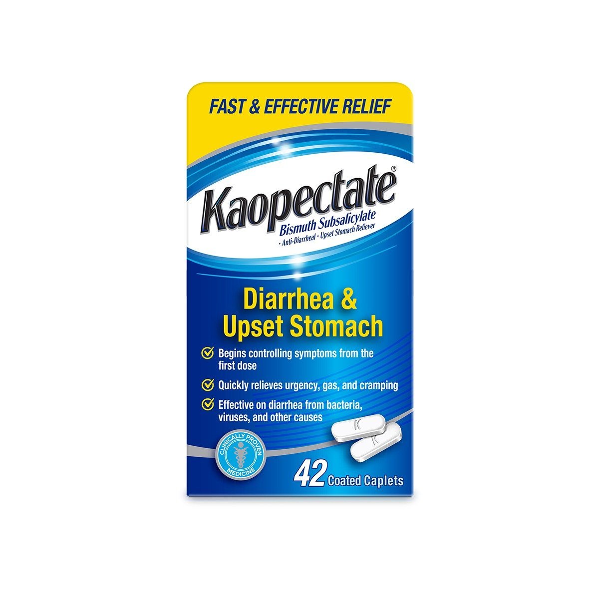 Kaopectate Multi-Symptom Anti-Diarrheal Caplets (42ct)